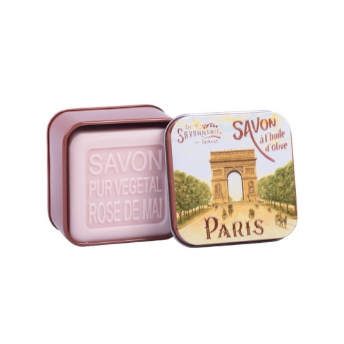 Boite à savon Paris arc de triomphe - savonnerie de Nyons