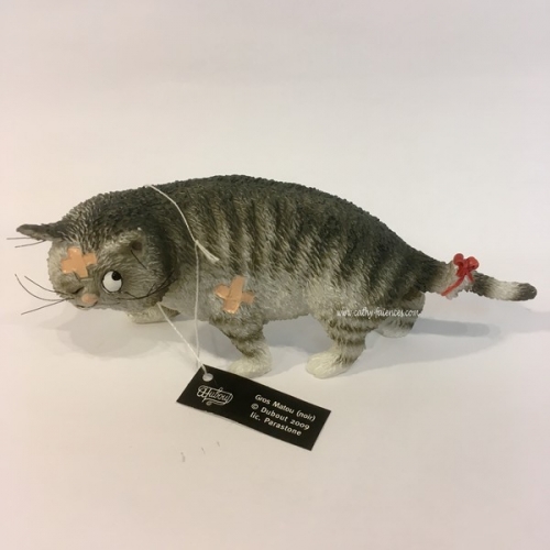 Figurine chat Dubout gros matou