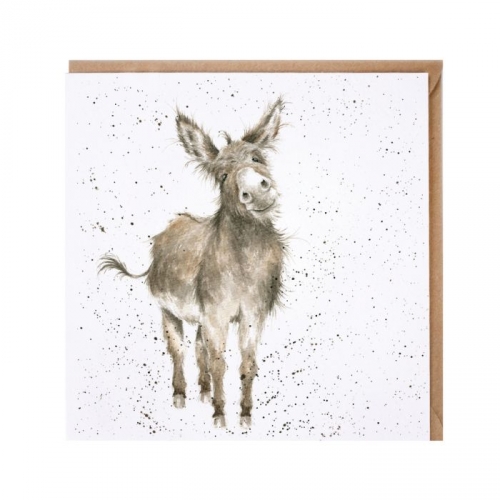 Carte âne gentle jack Hannah Dale - Wrendale