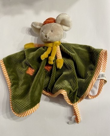 Doudou souris baby rug Henry - Bukowski