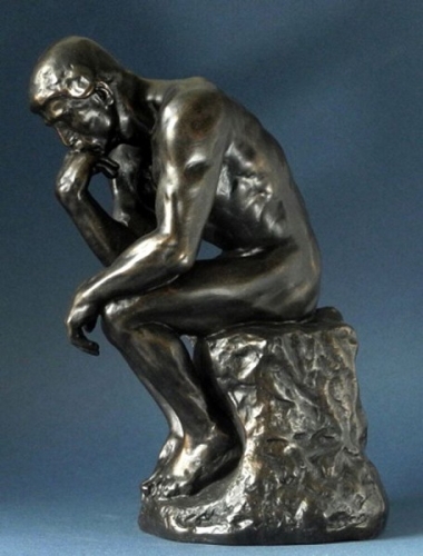 Statuette le penseur de Auguste Rodin