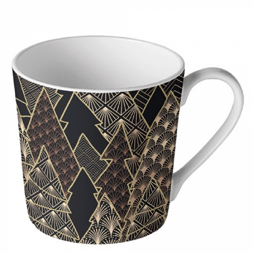 Tasse mug luxury trees black - ambiente