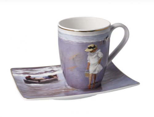 Mug sur plateau after sunset - Joaquin Sorolla
