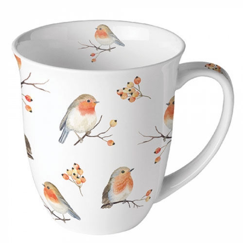 Mug robin family - ambiente