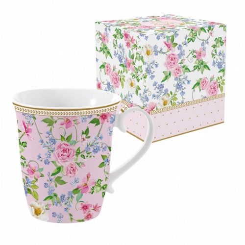 Mug garden joy rose - easy life