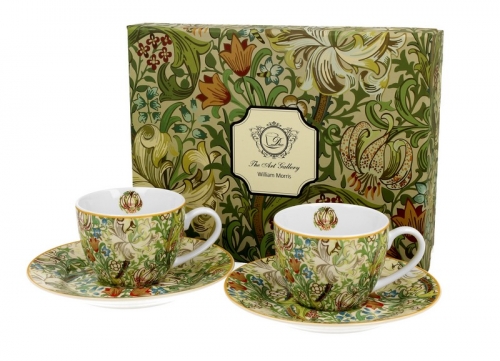 Set de 2 tasses à café golden Lilly William Morris
