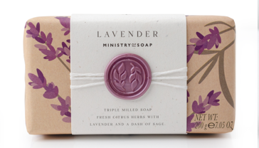 Savon british bouquet lavande - ministry of soap