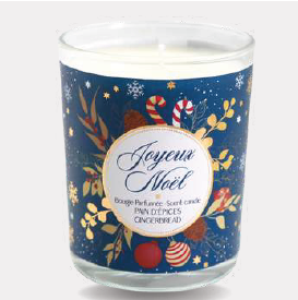 Bougie parfumée pain d'épices - savonnerie de Nyons