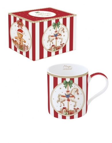 Mug cosy christmas cheval - easy life