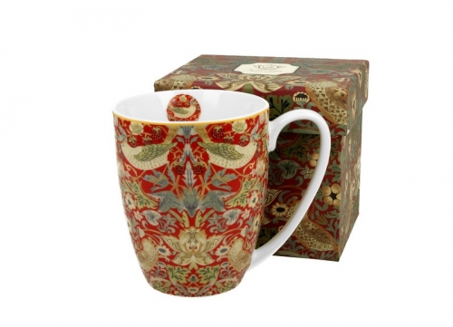 Mug strawberry Thief rouge William Morris