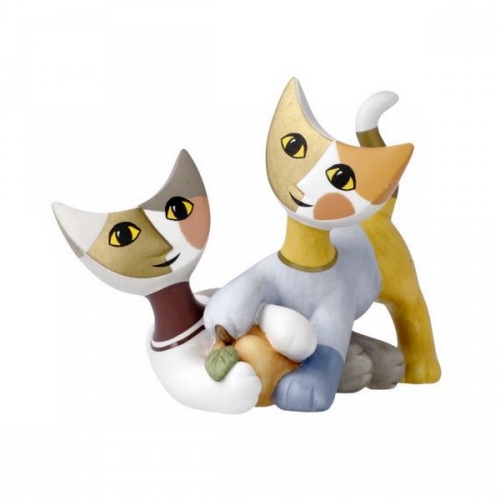 Couple de chats Giro e Lucida Rosina Wachtmeister