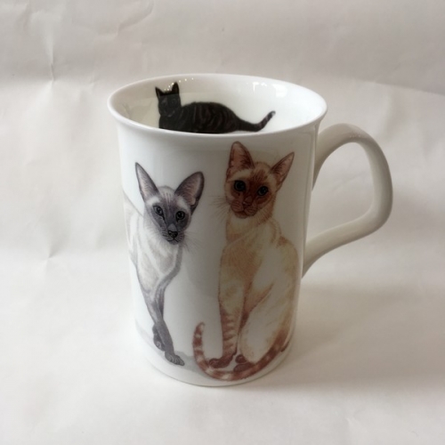 Mug chat siamois cats galore - Roy Kirkham