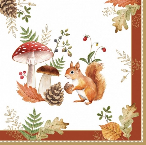 Serviettes en papier autumn breeze - easy life