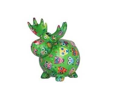 Petite tirelire Randolph verte - pomme pidou