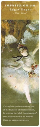 Marque page la danseuse de Degas