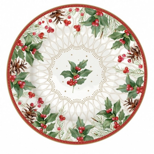 Assiette dessert christmas berries - easy life