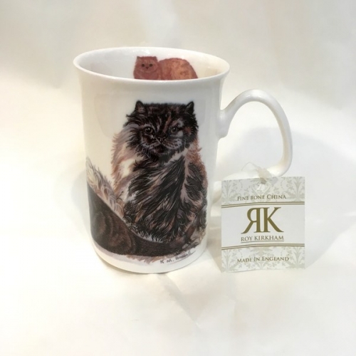 Mug chat angora noir roy kirkham