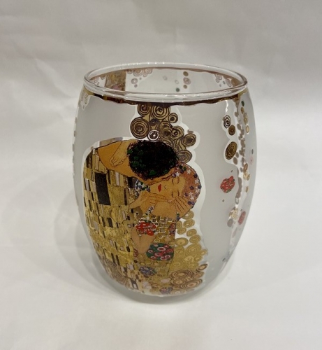 Vase photophore le baiser de Klimt - artis orbis