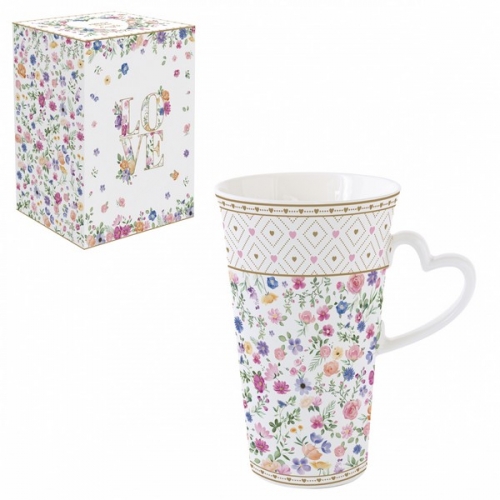 Grand mug fleurs mon amour - easy life