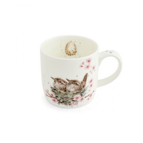 Mug feather your nest wren Wrendale