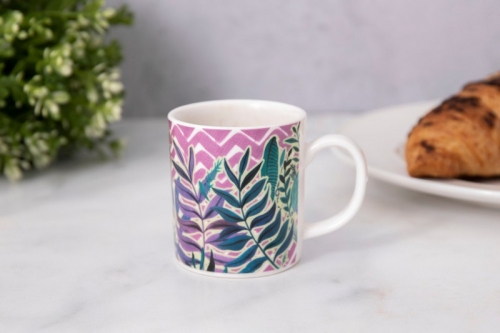 Tasse à café expresso feuilles exotiques - kitchen craft