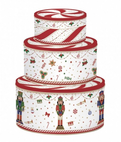 Ensemble de 3 boites métal nutcracker twist - easy life