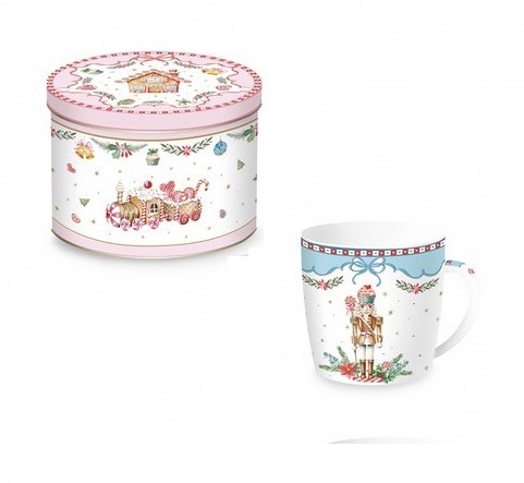 Mug nutcracker sweet christmas dans boite métal - easy life