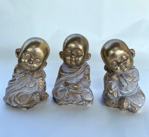 Set de 3 petits bouddhas