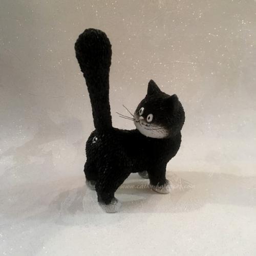 Figurine chat Dubout troisième oeil