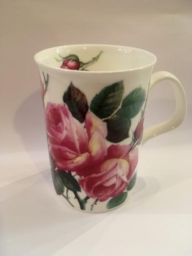 Mug english rose - rose et jaune