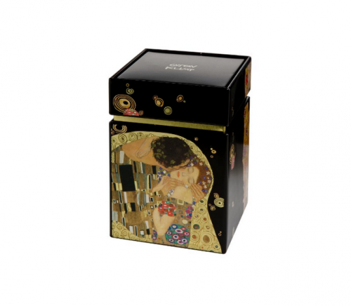 Boite à thé le baiser de Klimt