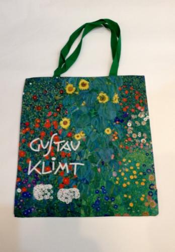 Sac shopping jardin fleuri Klimt