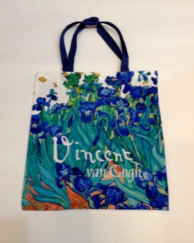 Sac shopping les iris de Van Gogh