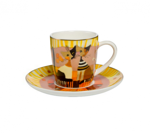 Tasse à café chats momenti d'oro