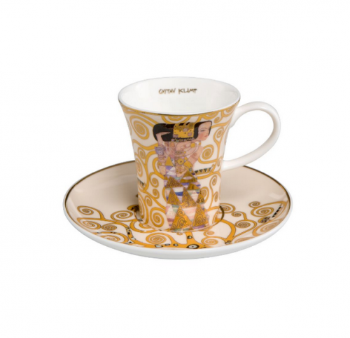 Tasse café expresso l'attente Klimt