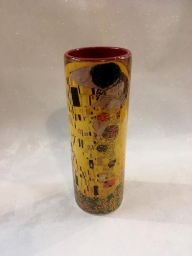 Vase le baiser de Klimt